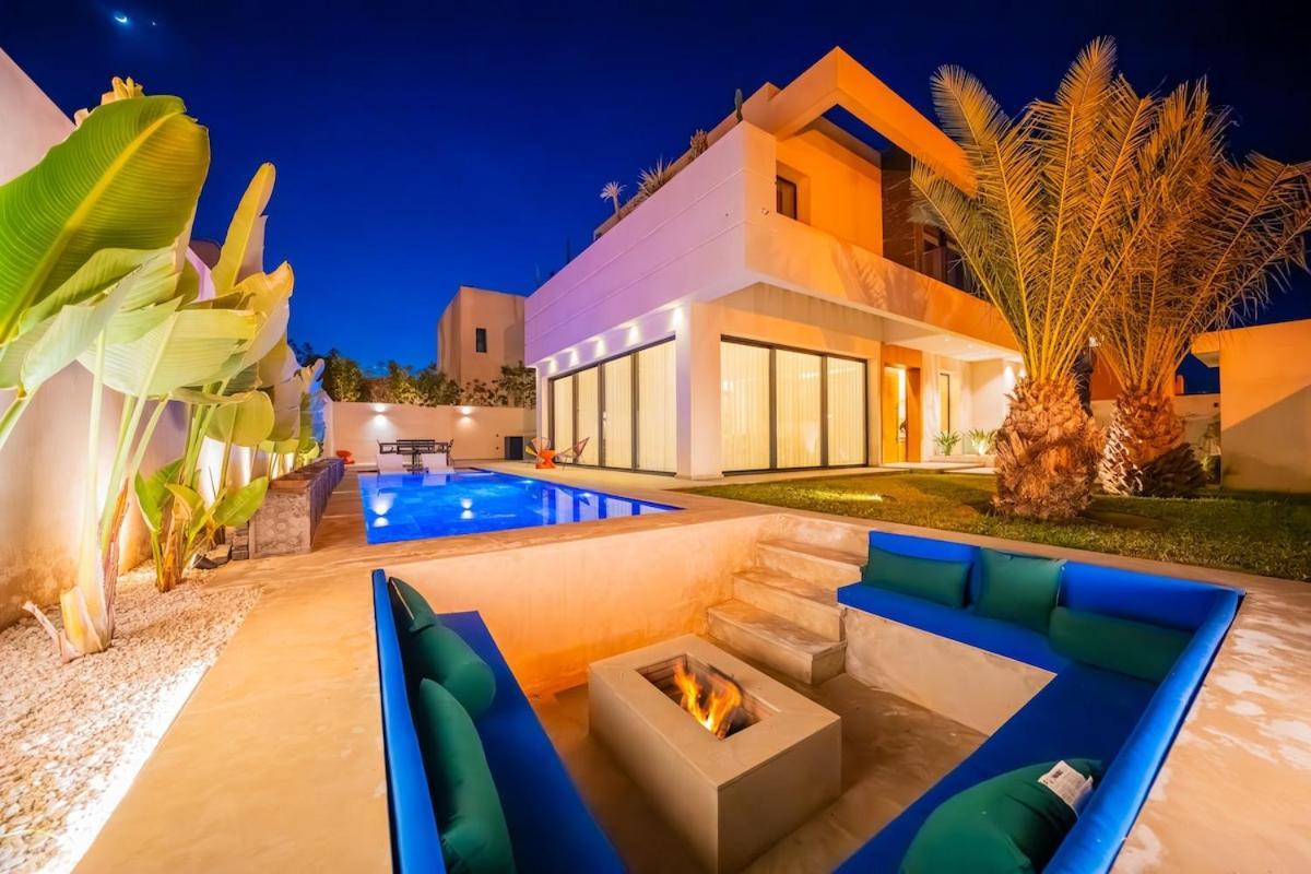 Villa Sakina Pool & Hammam In Amelkis Marrakesh Extérieur photo